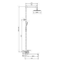 Душевая стойка Prohanss P31.24.03