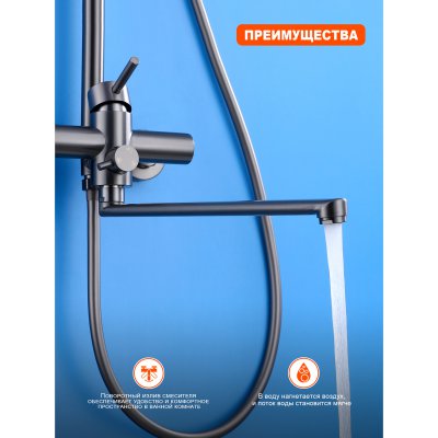 Душевая стойка Prohanss P31.24.09