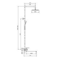 Душевая стойка Prohanss P31.24.09