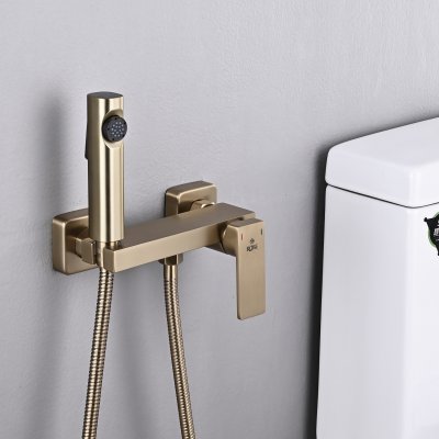 Смеситель с гигиеническим душем Rose R1805G-1