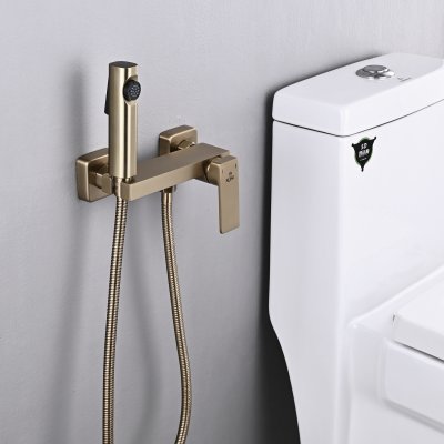 Смеситель с гигиеническим душем Rose R1805G-1