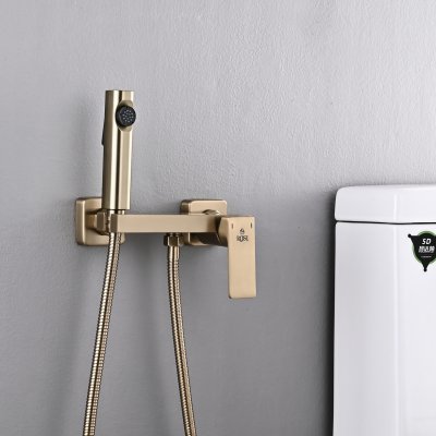 Смеситель с гигиеническим душем Rose R1805G-1