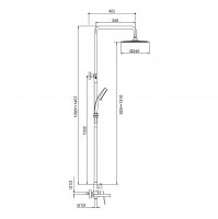 Душевая стойка Gappo G2499-30