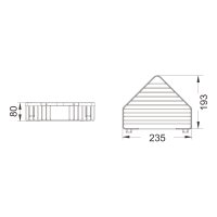 Полочка для ванной Shevanik SW01C