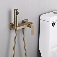 Смеситель с гигиеническим душем Rose R1805G-1