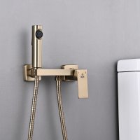 Смеситель с гигиеническим душем Rose R1805G-1