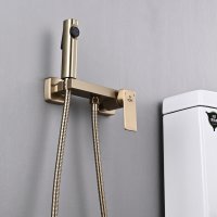 Смеситель с гигиеническим душем Rose R1805G-1