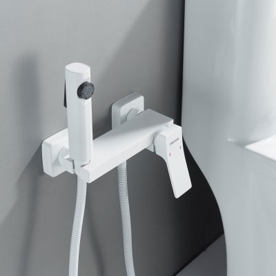 Смеситель с гигиеническим душем Shevanik S4005C-1