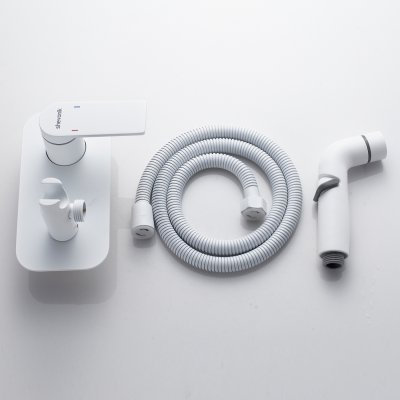 Смеситель с гигиеническим душем Shevanik S4105C