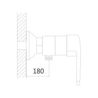 Смеситель для душа Shevanik S5016T