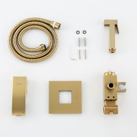 Смеситель с гигиеническим душем Gappo G7207-33