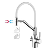 Смеситель для кухни Ledeme L4797-3