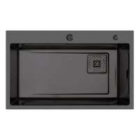 Мойка для кухни из нержавеющей стали Gerhans K37246B