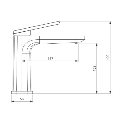 Смеситель для раковины Gappo G1027