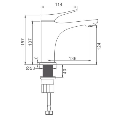 Смеситель для раковины Splenka S54.10.03