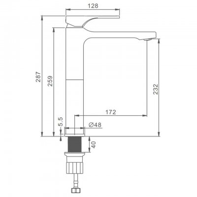 Смеситель для раковины Splenka S55.15