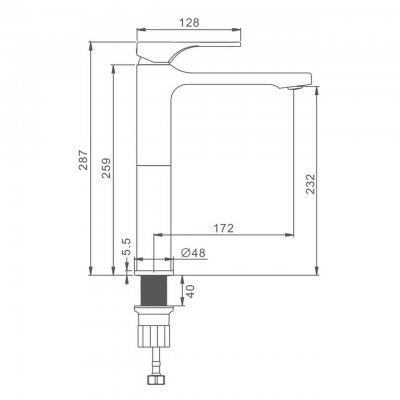 Смеситель для раковины Splenka S55.15.09