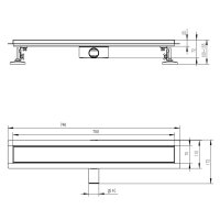 Душевой трап Raglo R652.70.33