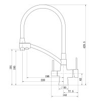 Смеситель для кухни Raglo R80.621.05