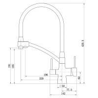 Смеситель для кухни Raglo R80.621.43