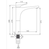 Смеситель для раковины Splenka S54.15.09