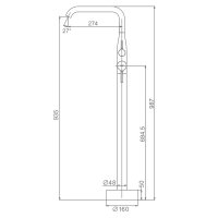 Смеситель для ванны Raglo R20.33.09