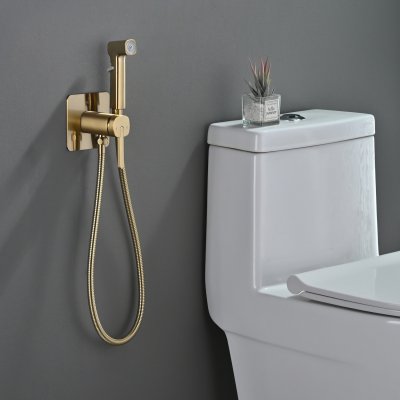 Смеситель с гигиеническим душем Rose R245G