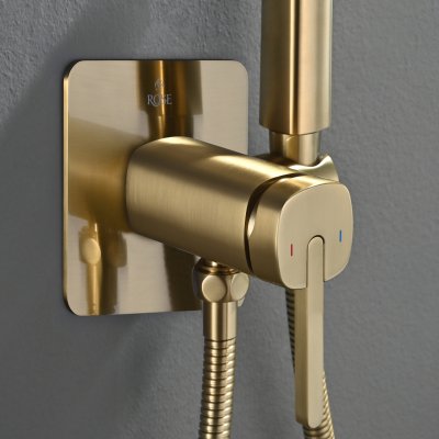 Смеситель с гигиеническим душем Rose R245G