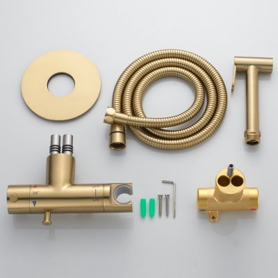 Смеситель с гигиеническим душем Rose R915G