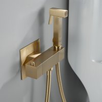 Смеситель с гигиеническим душем Rose R965G