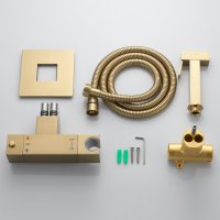 Смеситель с гигиеническим душем Rose R965G