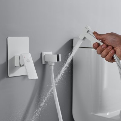 Смеситель с гигиеническим душем Rose R2805C