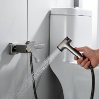 Смеситель с гигиеническим душем Rose R2805T-1