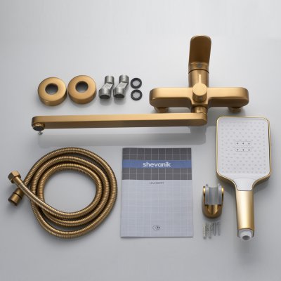 Смеситель для ванны Shevanik S4522G