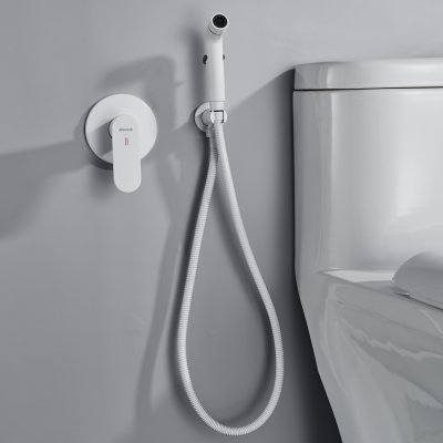 Смеситель с гигиеническим душем Shevanik S4505C