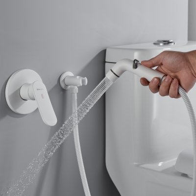 Смеситель с гигиеническим душем Shevanik S4505C