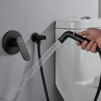 Смеситель с гигиеническим душем Shevanik S4505H