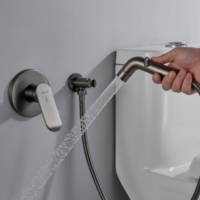 Смеситель с гигиеническим душем Shevanik S4505T