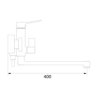 Смеситель для ванны Shevanik S4522