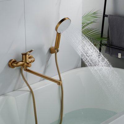 Смеситель для ванны Shevanik S4722G