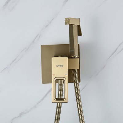 Смеситель с гигиеническим душем Gappo G7217-3