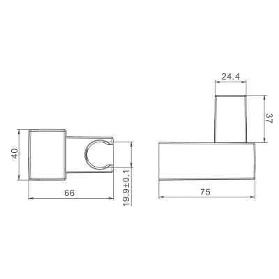 Держатель душевой лейки Raglo R470.40.03