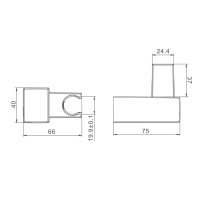 Держатель душевой лейки Raglo R470.40