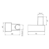 Держатель душевой лейки Raglo R470.40.06