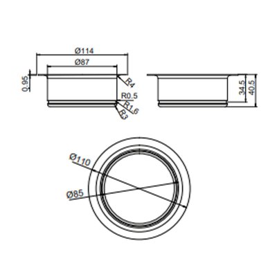 Измельчитель отходов для кухонной мойки Gappo GP5601-6