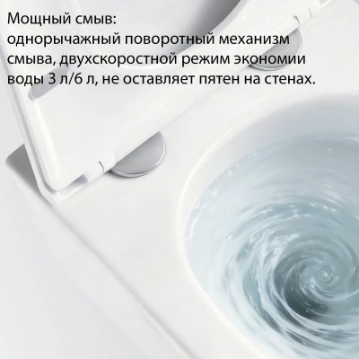 Унитаз подвесной Gappo GM1002