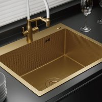 Мойка для кухни из нержавеющей стали Frap FS6050-3