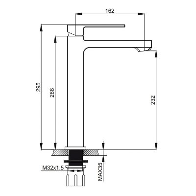 Смеситель для раковины Prohanss P65.15.03