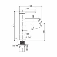 Смеситель для раковины Prohanss P36.10.05