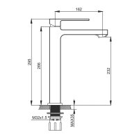 Смеситель для раковины Prohanss P65.15
